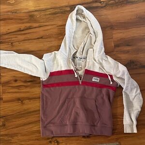 PINK Victoria's Secret Two-Tone Hoodie